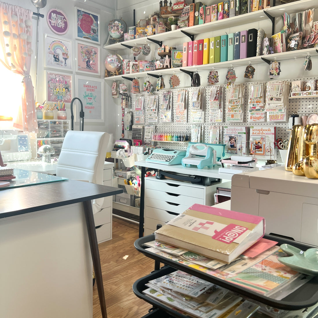 My 2024 Craft Room Tour by Andrea Lake